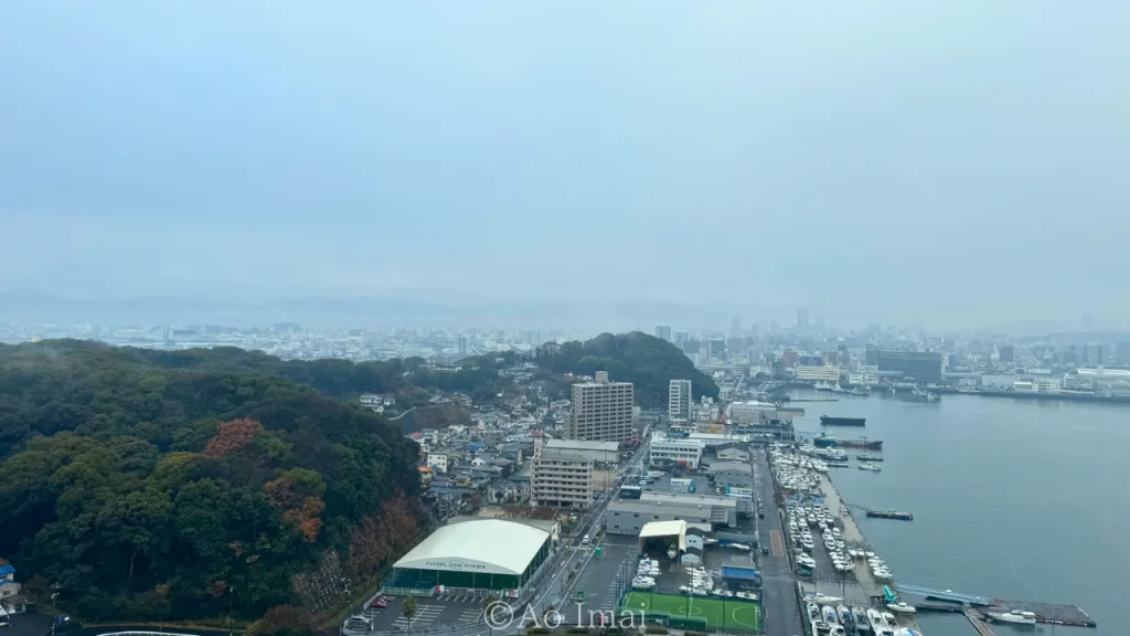 グランドプリンスホテル広島からの景色