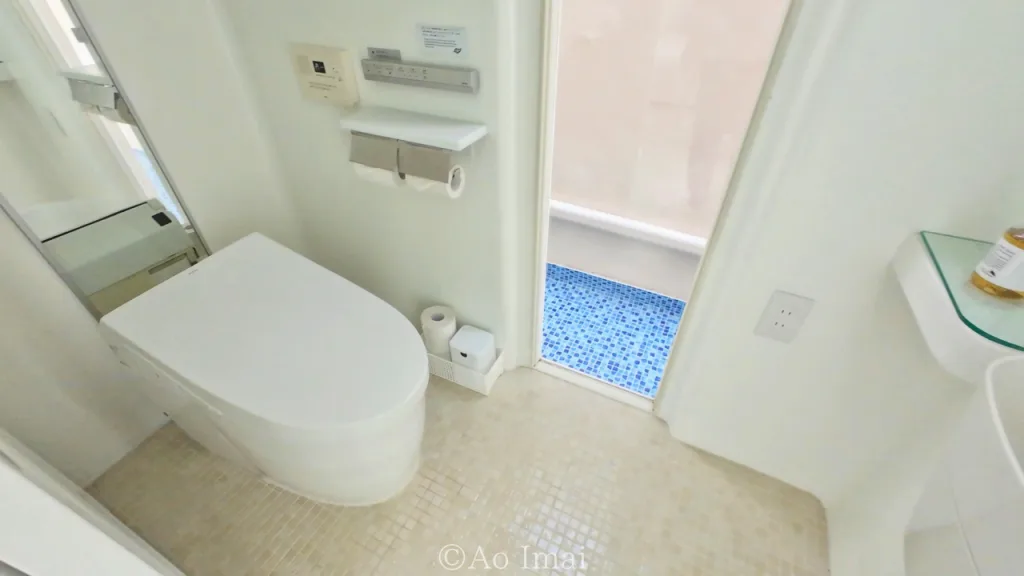 Yuki Suite Kourijimaの「クレタ」のトイレの画像