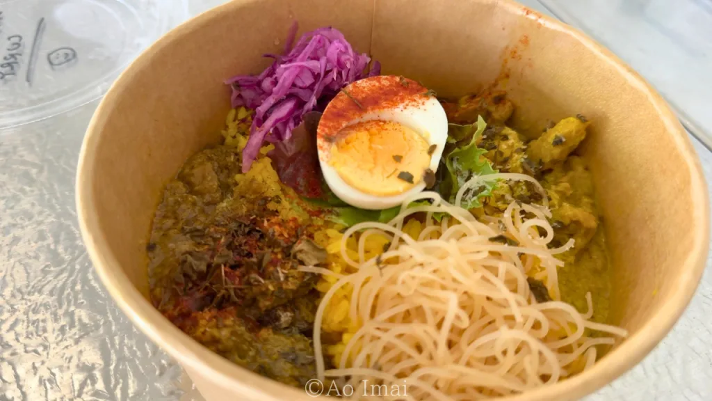 Yuki Suite Kourijimaの「クレタ」の朝食「朝カレー」の画像