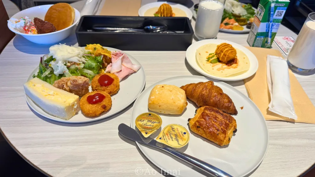 琉球ホテル&リゾート名城ビーチの朝食ビュッフェの画像