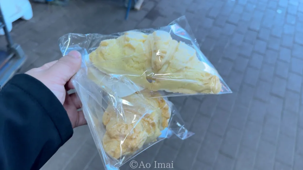 あぐりのパン屋さんのメロンクロワッサン