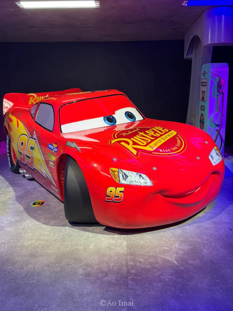 【ピクサーの世界展】カーズの展示