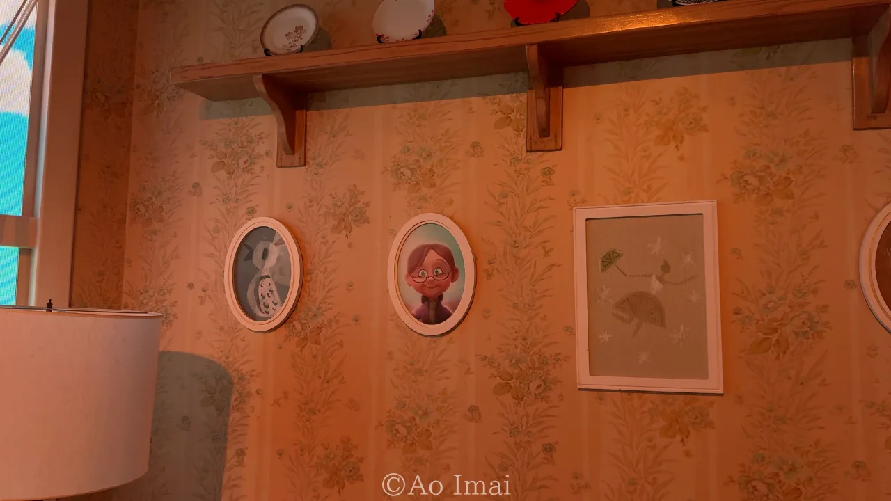 【ピクサーの世界展】カールじいさんの空飛ぶ家の展示